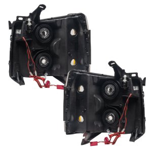 Chevrolet Silverado Headlight Assembly - ORACLE Lighting - Round Style - White - `07-`13